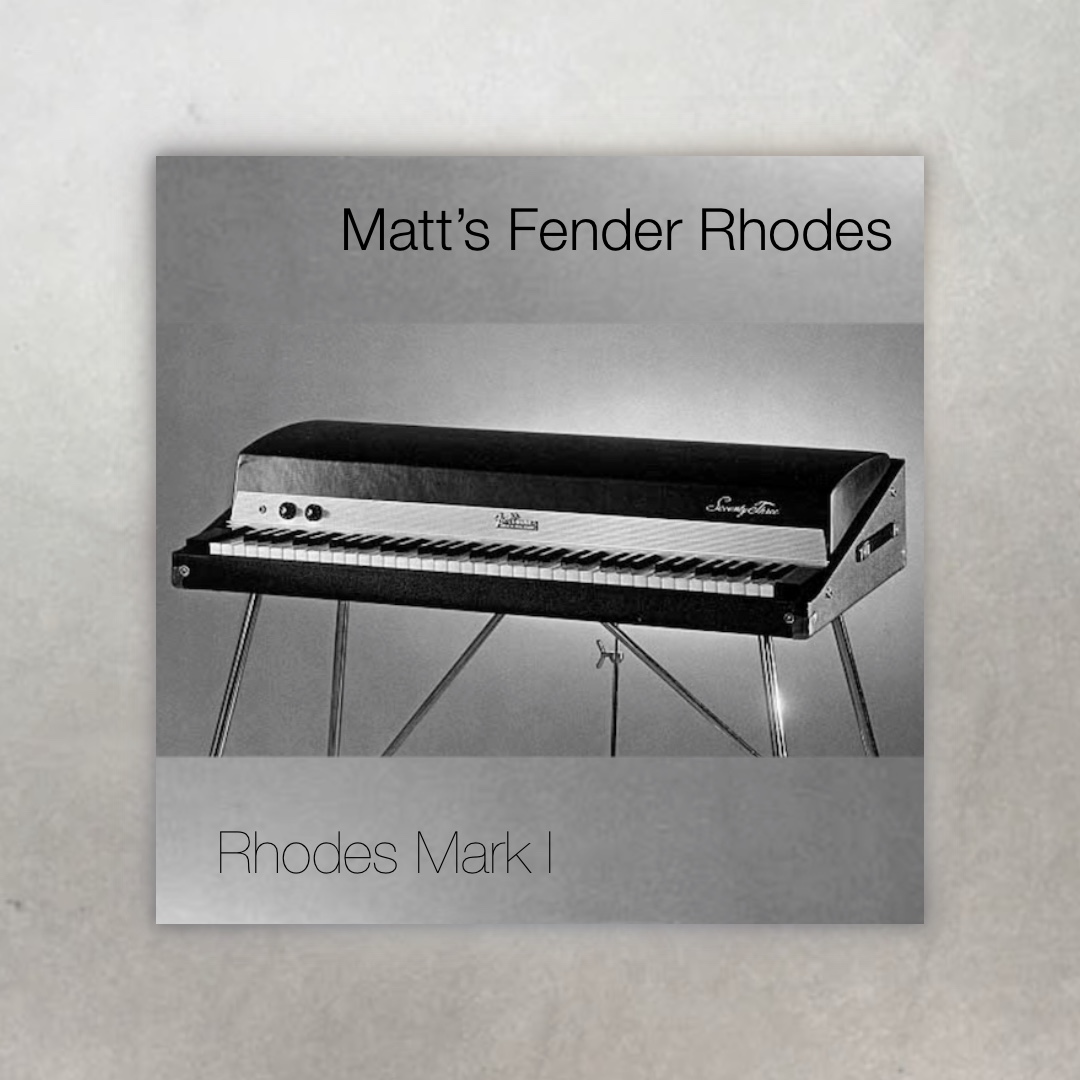 Matt’s Fender Rhodes